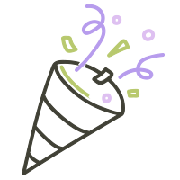icono para celebrar cumpleaños en yacarandar